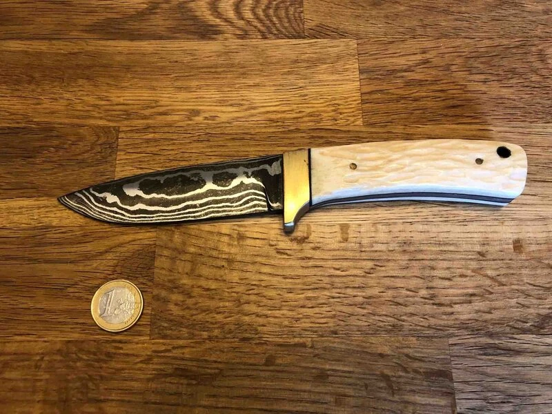 Jagdmesser Büffelhorn